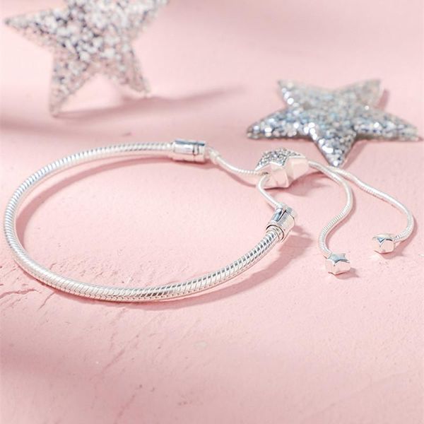 charm bracelets 925 sterling silver pave star sliding adjustable bracelet for women fit original jewelry, Golden;silver
charm bracelets 925 sterling silver pave star sliding adjustable bracelet for women fit original jewelry, Golden;silver
