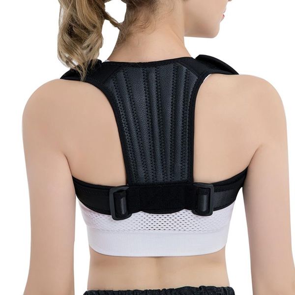 back support posture corrector brace belt clavicle spine shoulder lumbar de postura espalda, Black;blue
back support posture corrector brace belt clavicle spine shoulder lumbar de postura espalda, Black;blue