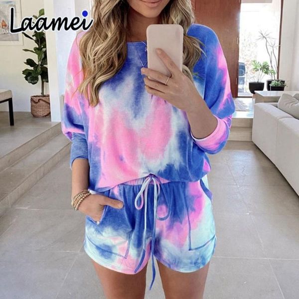 women's tracksuits laamei women set summer tie dye shirt loose and biker shorts casual two piece streetwear outfits tracksuit leisure w, Gray
women's tracksuits laamei women set summer tie dye shirt loose and biker shorts casual two piece streetwear outfits tracksuit leisure w, Gray