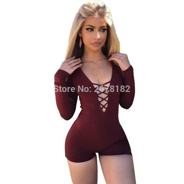 women's jumpsuits & rompers hollow out black short jumpsuit skinny deep v neck long sleeve summer overalls night club party romper, Black;white
women's jumpsuits & rompers hollow out black short jumpsuit skinny deep v neck long sleeve summer overalls night club party romper, Black;white