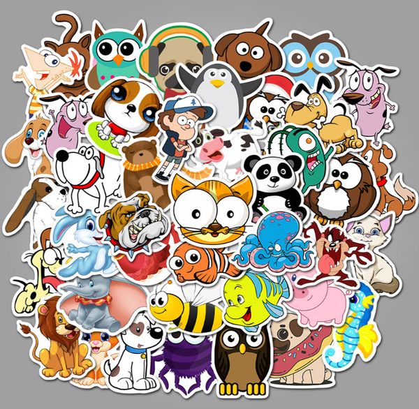 50 pcs cartoon animals graffiti waterproof skateboard travel suitcase phone lapluggage stickers cute kids girl toys
50 pcs cartoon animals graffiti waterproof skateboard travel suitcase phone lapluggage stickers cute kids girl toys