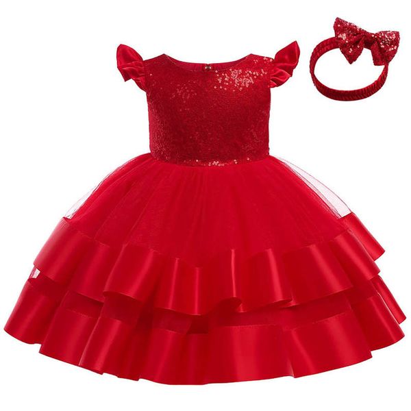 girls dresses children clothing kids clothes 1st birthday dress for baby girl princess christmas lace sequin formal party bows headbands 2pc, Red;yellow
girls dresses children clothing kids clothes 1st birthday dress for baby girl princess christmas lace sequin formal party bows headbands 2pc, Red;yellow