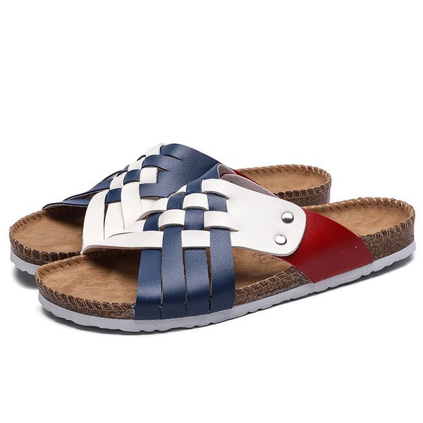 2022 summer new non-slip slip on cork slippers men comfortable sandals for male flat all-match designer outdoor mens slippers, Black
2022 summer new non-slip slip on cork slippers men comfortable sandals for male flat all-match designer outdoor mens slippers, Black