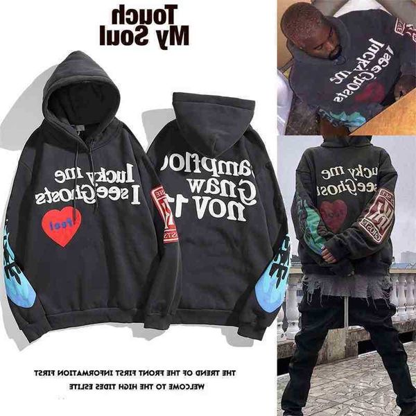 hoodiesfashion brand hoodie men's wear coconut smile face graffiti foam printing loose hooded sweater couple coat1, Black
hoodiesfashion brand hoodie men's wear coconut smile face graffiti foam printing loose hooded sweater couple coat1, Black
