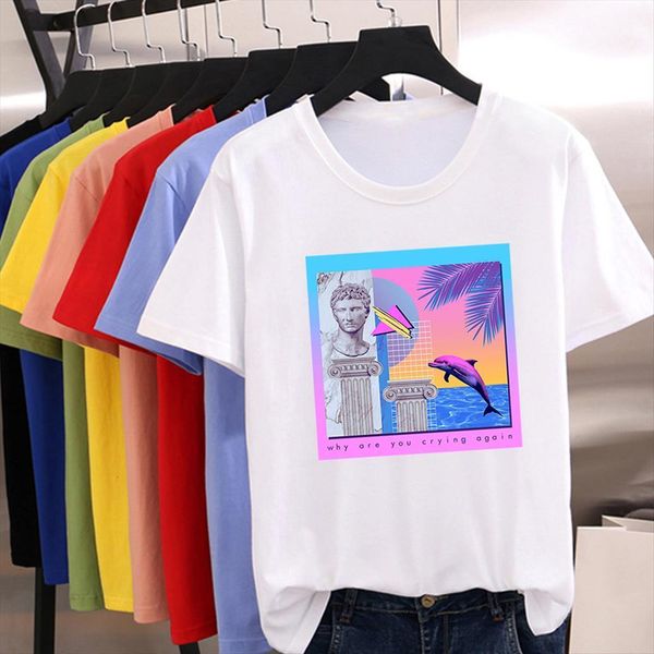 punk hip hop beautiful michelangelo women t shirt printing hipster o neck oversize, White
punk hip hop beautiful michelangelo women t shirt printing hipster o neck oversize, White