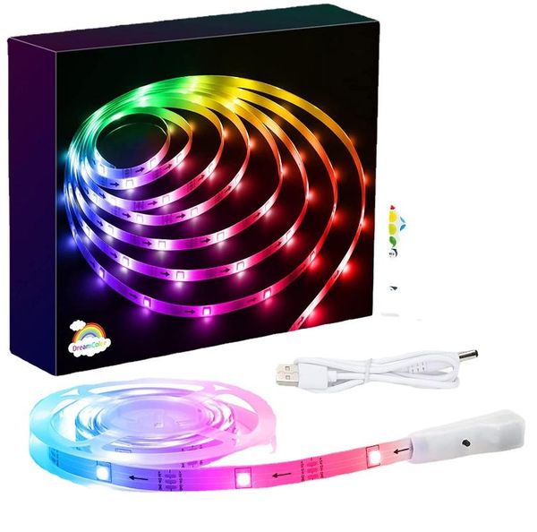 strips 5m led strip controllable via app dimmable with 16 million colours tv backlight lamp tape lighting
strips 5m led strip controllable via app dimmable with 16 million colours tv backlight lamp tape lighting