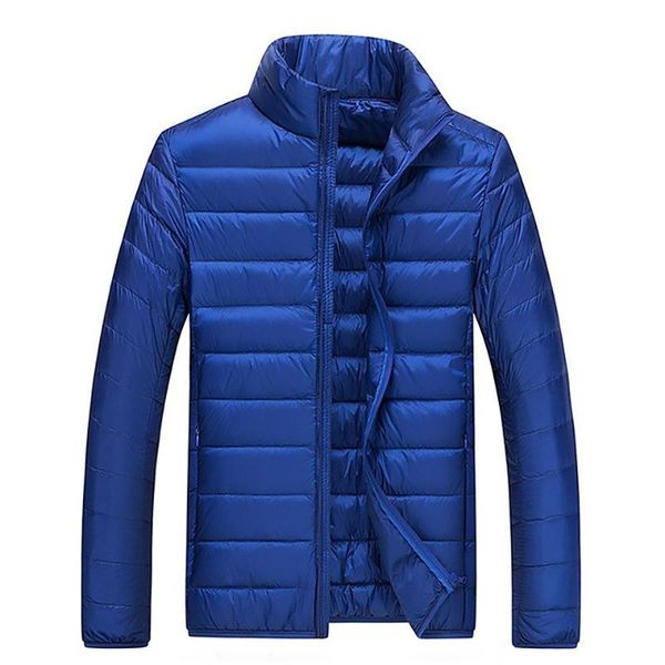 men's down & parkas light jacket male white duck trend large size short young and middle-aged stand-up handsome coat, Black
men's down & parkas light jacket male white duck trend large size short young and middle-aged stand-up handsome coat, Black