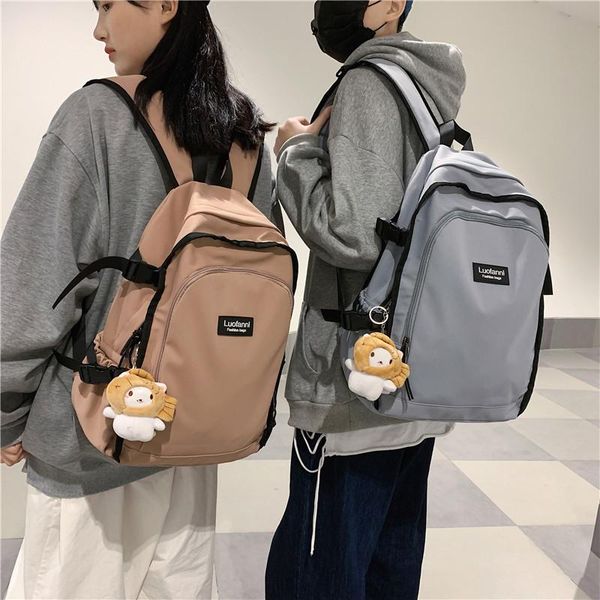backpack fashion brand female 2021 korean version of simple casual outdoor travel boys schoolbag school bags for girls
backpack fashion brand female 2021 korean version of simple casual outdoor travel boys schoolbag school bags for girls