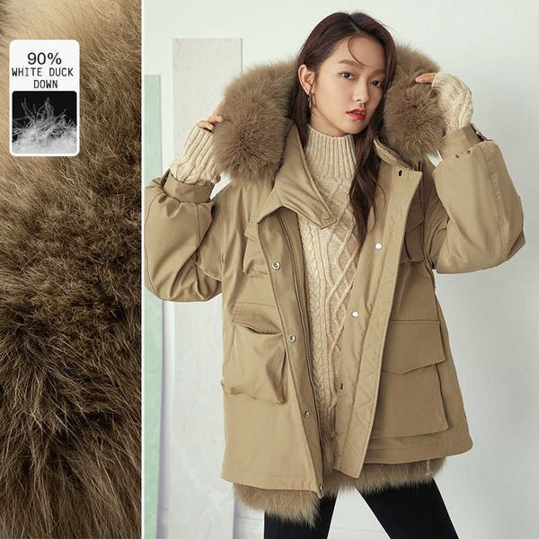 fansilanen fur collar hooded casaul down jacket women oversized puffer light winter coat female wram thermal parka overcoat 210607, Black
fansilanen fur collar hooded casaul down jacket women oversized puffer light winter coat female wram thermal parka overcoat 210607, Black