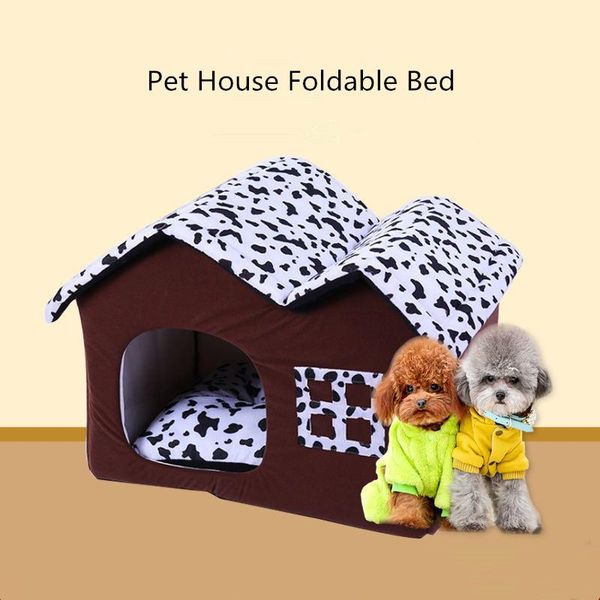 kennels & pens pet house foldable bed with mat soft winter dog puppy sofa cushion kennel nest cat washable two roof
kennels & pens pet house foldable bed with mat soft winter dog puppy sofa cushion kennel nest cat washable two roof