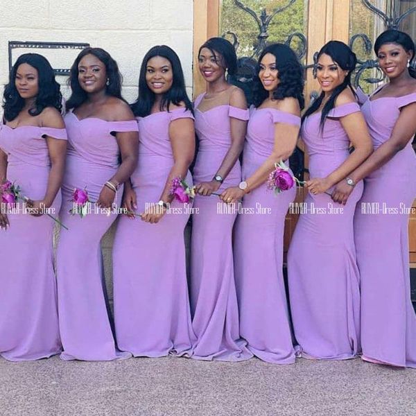 bridesmaid dress off the shoulder dresses for black girls lace up back sheath wedding guest spandex satin long prom gown, White;pink
bridesmaid dress off the shoulder dresses for black girls lace up back sheath wedding guest spandex satin long prom gown, White;pink