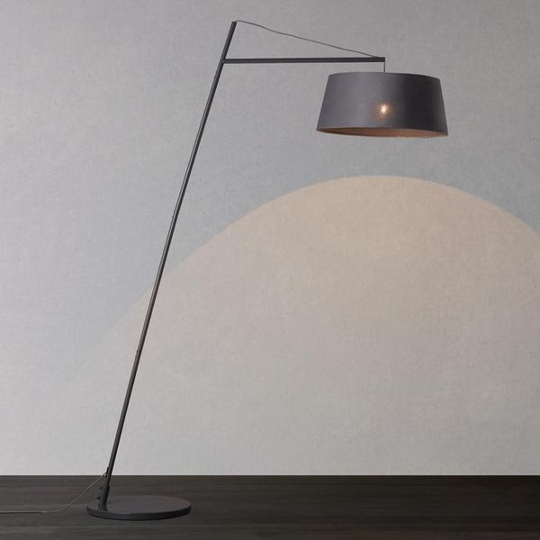 big nordic floor lamp e27 fabric shade house lighting black metal fashion lamps
big nordic floor lamp e27 fabric shade house lighting black metal fashion lamps