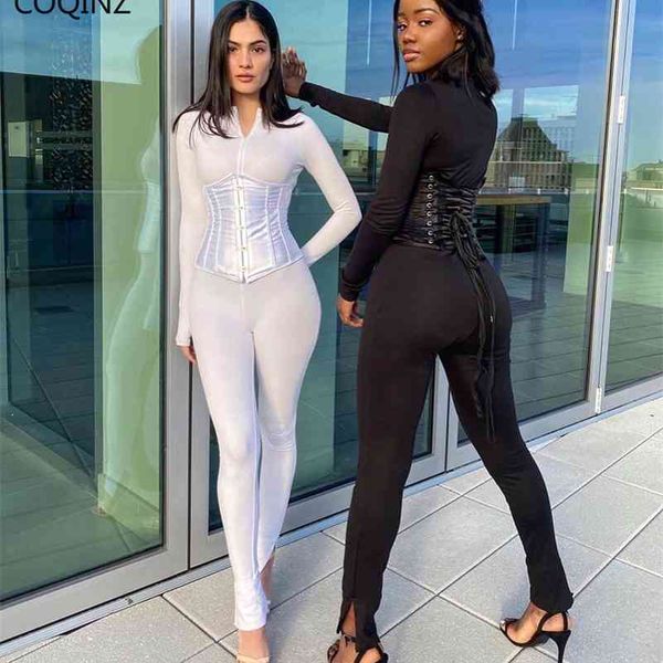 rompers jumpsuit women clothes bandage corset 2 pieces set outfit women club outfits y2k streetwear a5j 210712, Black;white
rompers jumpsuit women clothes bandage corset 2 pieces set outfit women club outfits y2k streetwear a5j 210712, Black;white