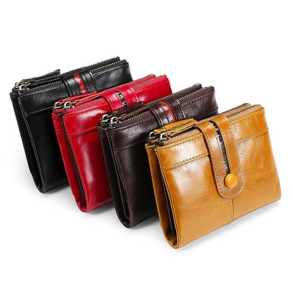 wallets men's wallet leather short zipper buckle retro coin bag multifunction card, Red;black
wallets men's wallet leather short zipper buckle retro coin bag multifunction card, Red;black