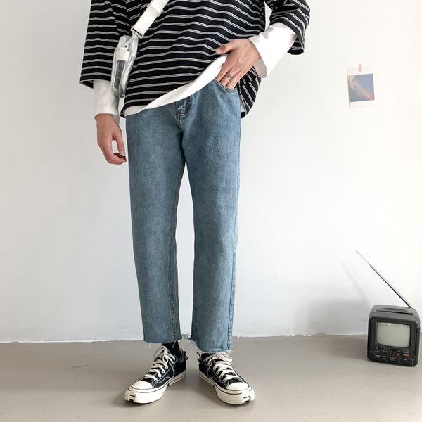 straight jeans mens slim fashion washed retro casual jeans pants men streetwear wild hip hop denim trousers mens -2xl, Blue
straight jeans mens slim fashion washed retro casual jeans pants men streetwear wild hip hop denim trousers mens -2xl, Blue