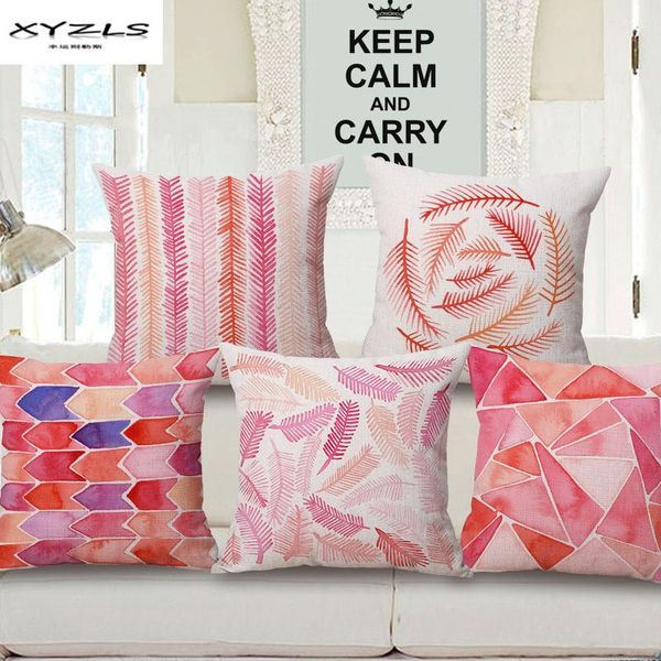 fashion creative design cushion cover pink leaves printed pillow cotton linen square 45x45cm cushion/decorative
fashion creative design cushion cover pink leaves printed pillow cotton linen square 45x45cm cushion/decorative
