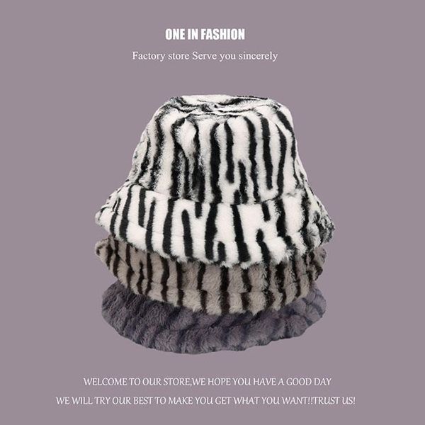 wide brim hats korean women's hat winter bucket fashionable zebra pattern plush ear protection outdoor thick warm, Blue;gray
wide brim hats korean women's hat winter bucket fashionable zebra pattern plush ear protection outdoor thick warm, Blue;gray