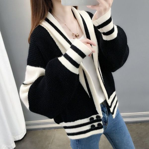female sweater autumn bat shirt color match cardigan mesh all- foreign jacket thin, White;black
female sweater autumn bat shirt color match cardigan mesh all- foreign jacket thin, White;black