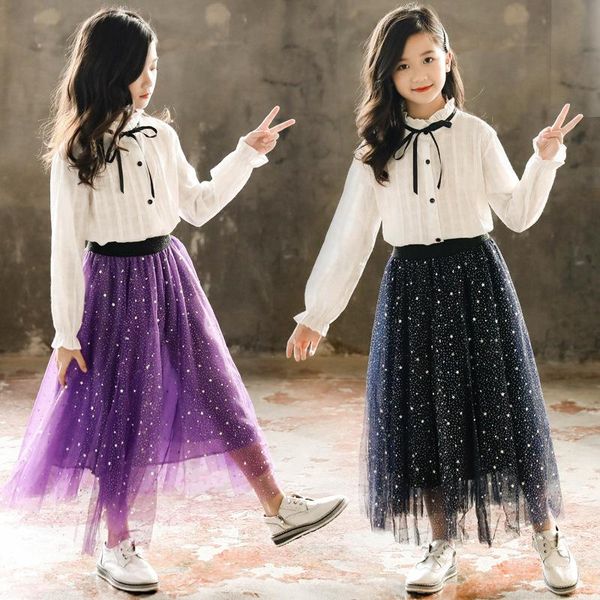 clothing sets teenage girls spring 2021 kids outfit for fashion white blouse+pleated long skirt 2pcs suit children clothes
clothing sets teenage girls spring 2021 kids outfit for fashion white blouse+pleated long skirt 2pcs suit children clothes