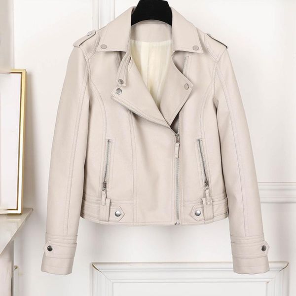 jacket women short faux soft leather fashion zipper motorcycle pu ladies basic street coat women's jackets, Black;brown
jacket women short faux soft leather fashion zipper motorcycle pu ladies basic street coat women's jackets, Black;brown