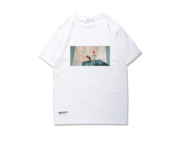 men's t-shirts original domestic products tide brand oil painting painter joint abstract flower pure cotton t-shirt loose lovers, White;black
men's t-shirts original domestic products tide brand oil painting painter joint abstract flower pure cotton t-shirt loose lovers, White;black