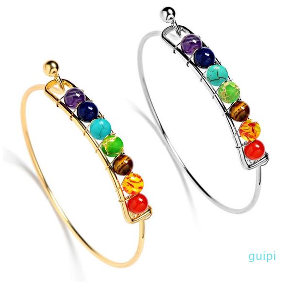 yoga chakra stone bracelet silver gold natural stone bracelet beads reiki spiritual buddha jewelry for women children 4 color, Golden;silver
yoga chakra stone bracelet silver gold natural stone bracelet beads reiki spiritual buddha jewelry for women children 4 color, Golden;silver