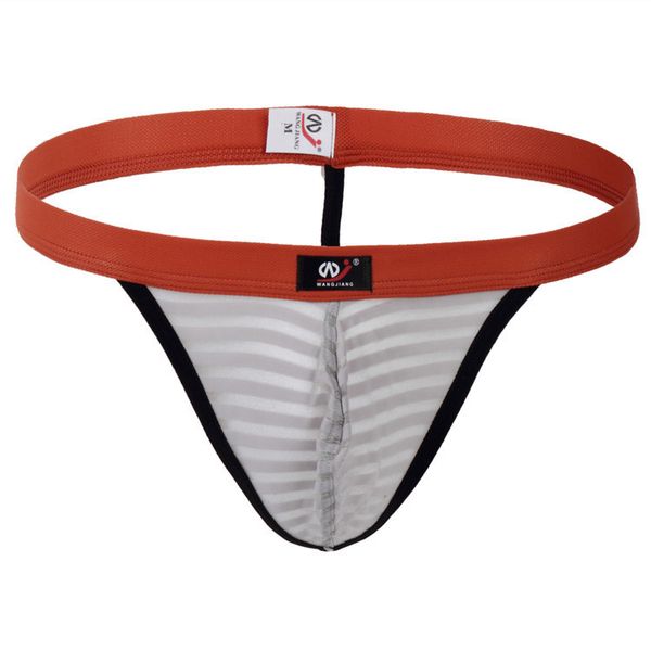 underpants the high-quality goods youth fashion breathable mesh gay t-shaped men's transparent fun underwear, Black;white
underpants the high-quality goods youth fashion breathable mesh gay t-shaped men's transparent fun underwear, Black;white