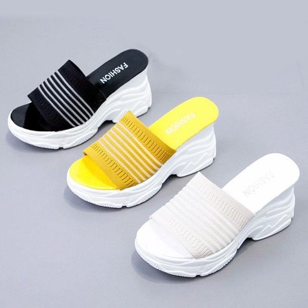 slippers 2021 summer fashion wild female students wear thick-soled cakes women chanclas mujer zapatos de, Black
slippers 2021 summer fashion wild female students wear thick-soled cakes women chanclas mujer zapatos de, Black