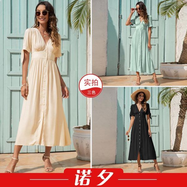 casual women designers dress black woman clothing dresses women's vintage summer blouses plus size clothes luxurys outfits made in chin, Black;gray
casual women designers dress black woman clothing dresses women's vintage summer blouses plus size clothes luxurys outfits made in chin, Black;gray