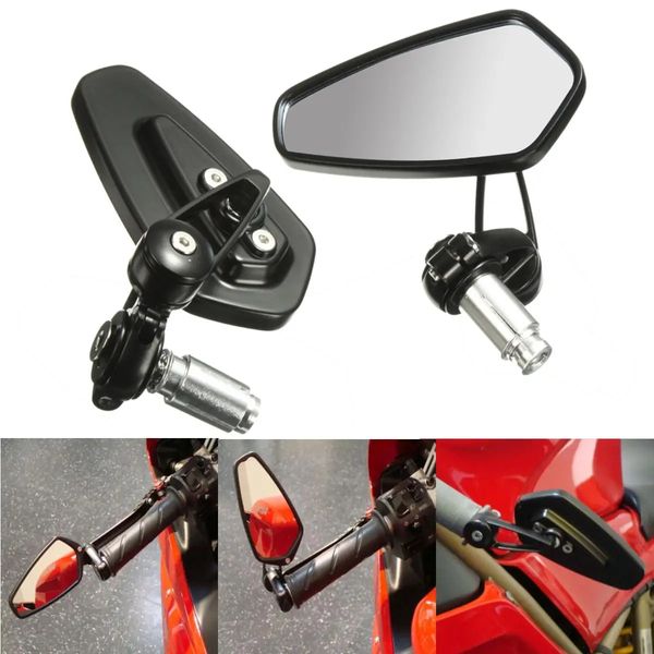 7/8inch 22mm handlebar end side rear view mirrors motorcycle universal aluminum
7/8inch 22mm handlebar end side rear view mirrors motorcycle universal aluminum