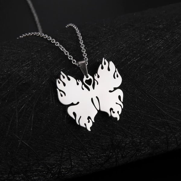 chains lemegeton fashion burning butterfly fire necklace for women stainless steel statement choker necklaces jewelry girlfriend gift, Silver
chains lemegeton fashion burning butterfly fire necklace for women stainless steel statement choker necklaces jewelry girlfriend gift, Silver