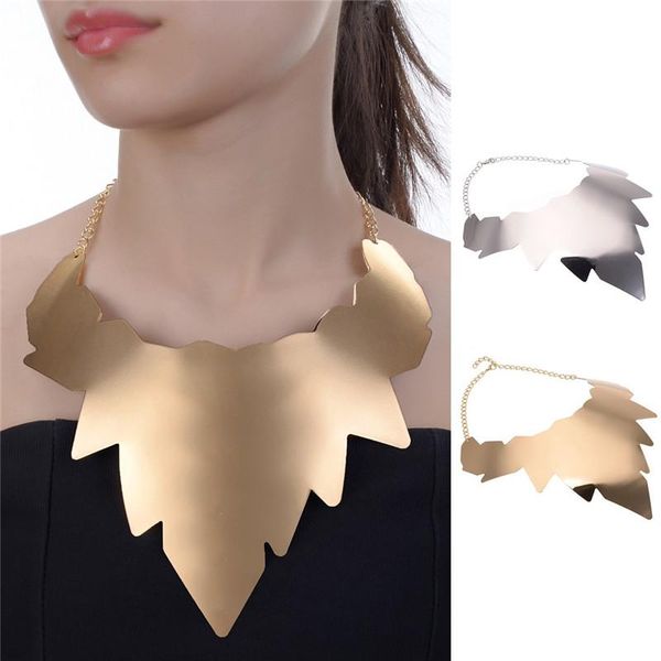 chokers jerolli hollow design alloy punk choker necklaces women collar big torques statement maxi jewelry gold color, Golden;silver
chokers jerolli hollow design alloy punk choker necklaces women collar big torques statement maxi jewelry gold color, Golden;silver