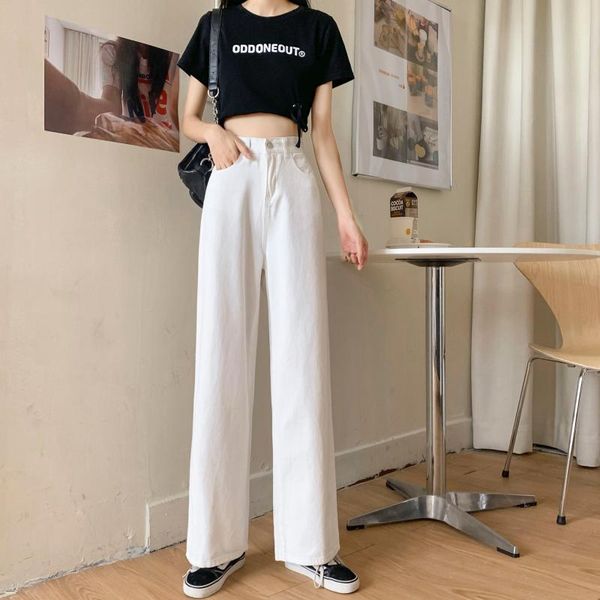 women's jeans light-colored loose wide-leg pants for women 2021 spring high waist straight drooping mop slimming washed, Blue
women's jeans light-colored loose wide-leg pants for women 2021 spring high waist straight drooping mop slimming washed, Blue