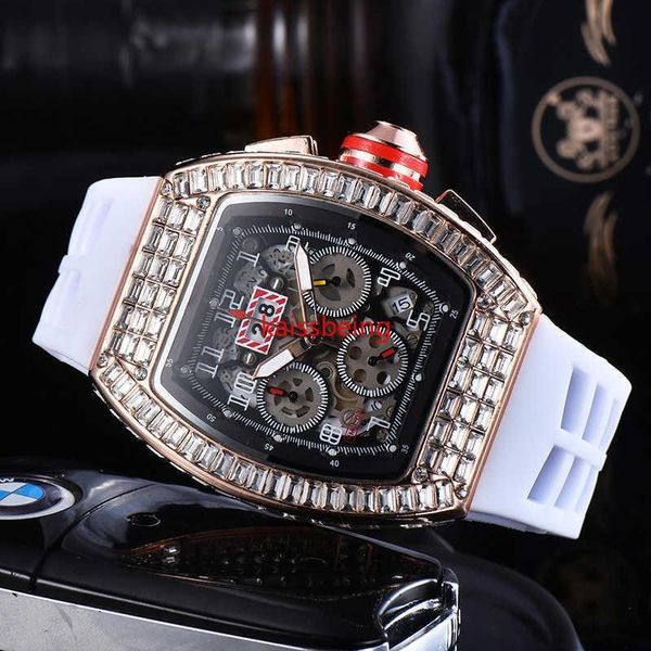 men's watch male luxury silicone for man sports des men multi-function quartz 6-pin chronograph watches 10, Slivery;brown
men's watch male luxury silicone for man sports des men multi-function quartz 6-pin chronograph watches 10, Slivery;brown