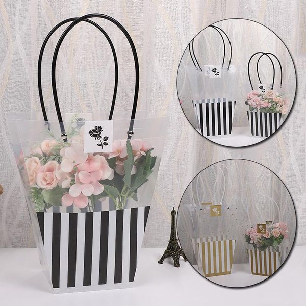 gift wrap portable flower transparent box trapezoid shape handy bag wedding rose party packing boxes bags
gift wrap portable flower transparent box trapezoid shape handy bag wedding rose party packing boxes bags