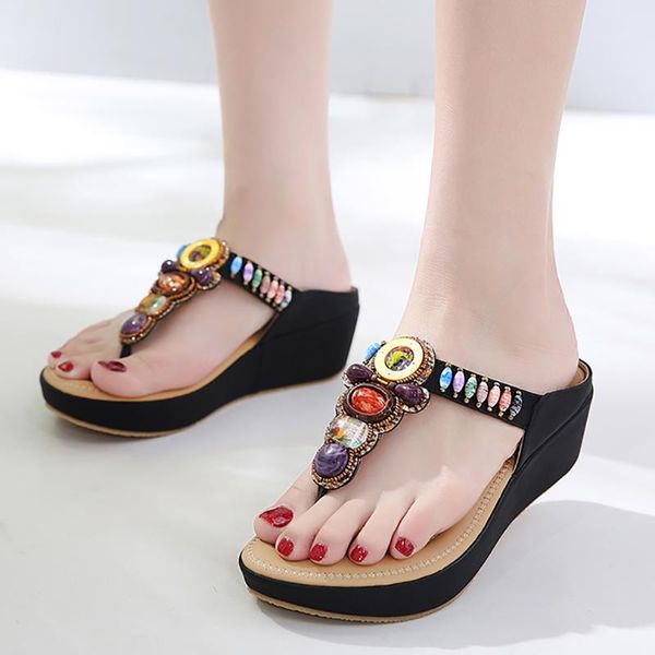 slippers sippers women summer shoes wedges flip flops jewellery ladies black open clip toed fashion bohemia style gladiator
slippers sippers women summer shoes wedges flip flops jewellery ladies black open clip toed fashion bohemia style gladiator
