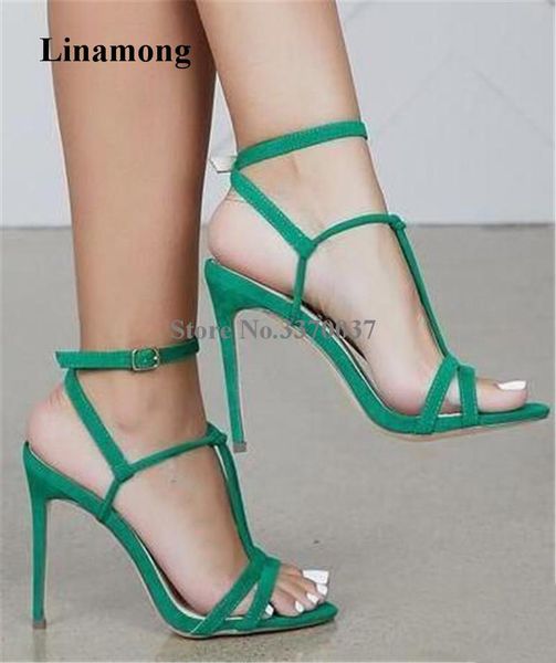est women fashion open toe thin straps cross stiletto heel gladiator sandals ankle strap high dress heels, Black
est women fashion open toe thin straps cross stiletto heel gladiator sandals ankle strap high dress heels, Black