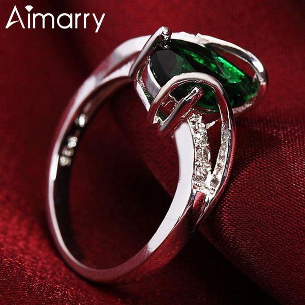 aimarry 925 sterling silver zircon green crystal ring for women charm party gifts fashion engagement wedding jewelry cluster rings, Golden;silver
aimarry 925 sterling silver zircon green crystal ring for women charm party gifts fashion engagement wedding jewelry cluster rings, Golden;silver