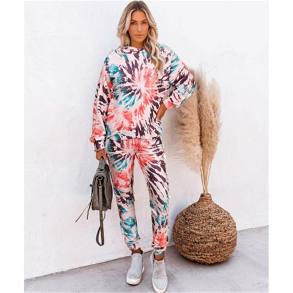 trend long sleeve round neck hooded pants suits female spring casual loose tracksuits women tie-dye sports sets fashion, Gray
trend long sleeve round neck hooded pants suits female spring casual loose tracksuits women tie-dye sports sets fashion, Gray