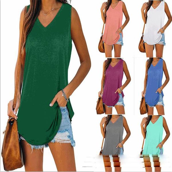 women's t-shirt loose women jumper sleeveless tank v-neck solid woman pullover female fashion cotton cloth undershit ac1014, White
women's t-shirt loose women jumper sleeveless tank v-neck solid woman pullover female fashion cotton cloth undershit ac1014, White