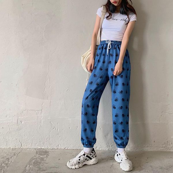 women's pants & capris blue sweatpants for women 2021 autumn baggy fashion oversize sports balck trousers female joggers streetwear, Black;white
women's pants & capris blue sweatpants for women 2021 autumn baggy fashion oversize sports balck trousers female joggers streetwear, Black;white