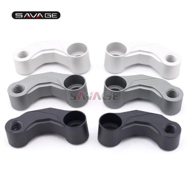 motorcycle mirrors riser extension brackets adapter for r 1200gs r1200gs lc adventure 2013-2021 2014 2021 mirror glass stand mount