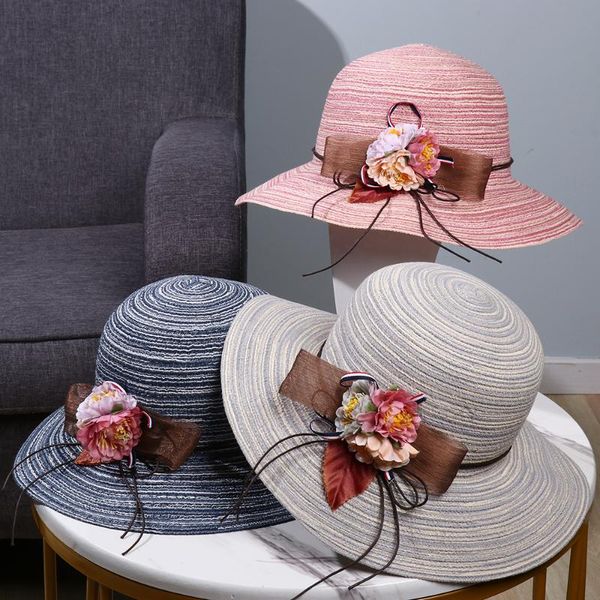 summer straw hat women floppy foldable adjustable beach sun wide brim panama hats, Blue;gray
summer straw hat women floppy foldable adjustable beach sun wide brim panama hats, Blue;gray