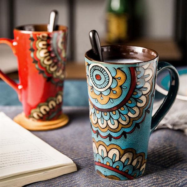 mugs 500ml mug creative office drinking cup with spoon ceramic large capacity home couple hand-painted coffee g035
mugs 500ml mug creative office drinking cup with spoon ceramic large capacity home couple hand-painted coffee g035