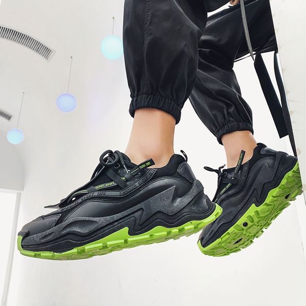 2021 new mens casual shoes fashion thick bottom mans athletic shoes breathable hard-wearing men black shoes lace-up
2021 new mens casual shoes fashion thick bottom mans athletic shoes breathable hard-wearing men black shoes lace-up