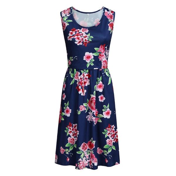 women maternity fashion dresses all-match floral sleeveless with pockets nursing breastfeeding dress clothes for pregnant, White
women maternity fashion dresses all-match floral sleeveless with pockets nursing breastfeeding dress clothes for pregnant, White