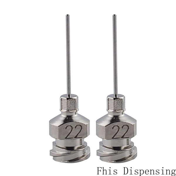 double thread hub luer lock dispensing needle 1/2 inch cannula blunt end (all metal) pack of 12
double thread hub luer lock dispensing needle 1/2 inch cannula blunt end (all metal) pack of 12