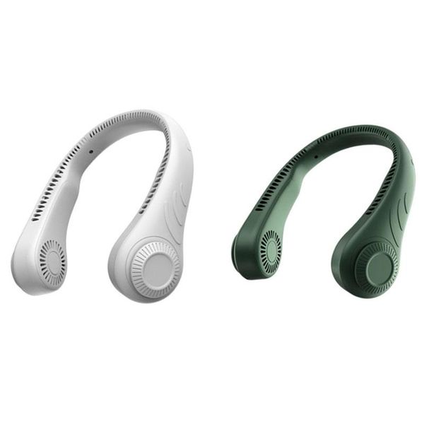 electric fans 2set mini bladeless fan neck 2000mah usb rechargeable mute sports for home outdoor white & green
electric fans 2set mini bladeless fan neck 2000mah usb rechargeable mute sports for home outdoor white & green