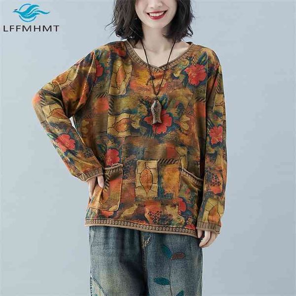 women winter fall folk vintage traditional floral print pullovers long sleeve v-neck knitted cozy sweater lady retro casual, White;black
women winter fall folk vintage traditional floral print pullovers long sleeve v-neck knitted cozy sweater lady retro casual, White;black