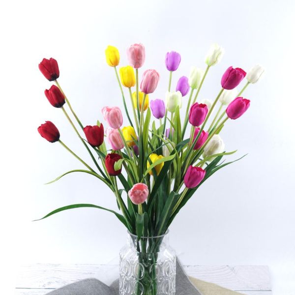 tulip artificial flower 5 head bouquet flannel wedding home decoration arrangement garden plant desk hand-held decorative flowers & wreaths
tulip artificial flower 5 head bouquet flannel wedding home decoration arrangement garden plant desk hand-held decorative flowers & wreaths